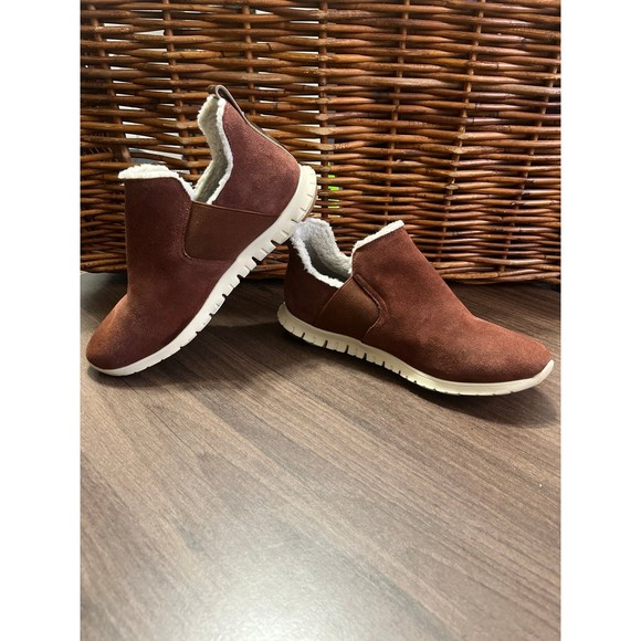 Cole Haan Geand OS suede booties sz 7 - Picture 3 of 6